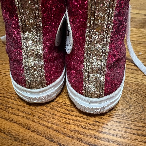 Pink Glitter Custom Converse - Picture 4 of 6